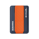 SkinArma Kado Wallet Mag-Charge Card Holder With Grip Stand - Blue / Orange