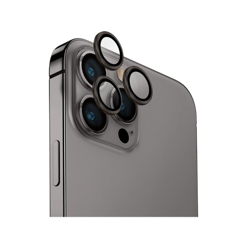 Uniq Optix Camera Lens Protector For IPhone 15 Pro - Steel Grey