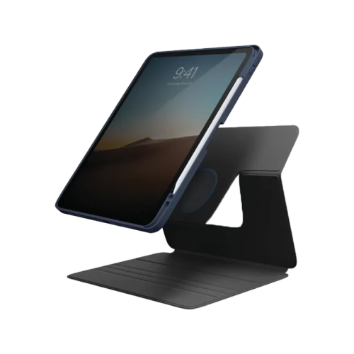 Uniq Rovus 360 Rotating Detachable Case For IPad Pro 11" - Ebony Black