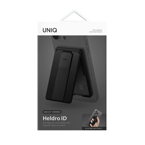 UNIQ HELDRO IDMAGNETIC CARD HOLDER - BLACK