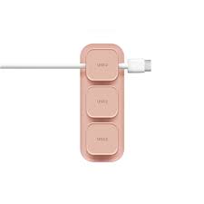 Uniq Pod Cable Organizer And Base - Blush Pink