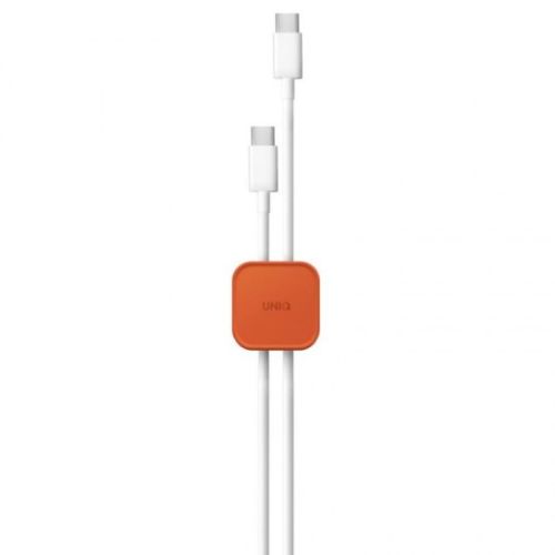 Uniq Pod Adhesive Cable Organizer 8 In 1 Pack - Sienna Orange