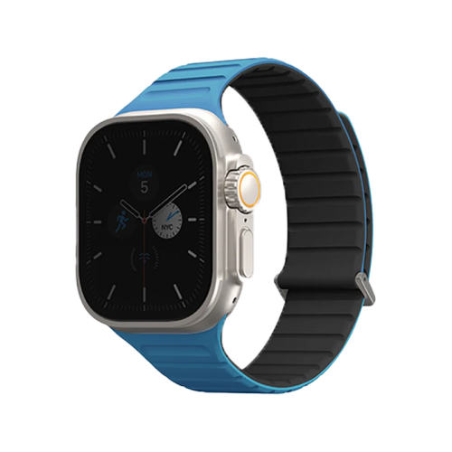 Uniq Revix Evo Reversible Strap For Apple Watch 46/49/45/44/42mm - Pacific Blue / Black