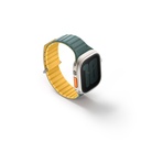 Uniq Revix Evo Reversible Strap For Apple Watch 46/49/45/44/42mm - Viridian Green / Burnt Yellow